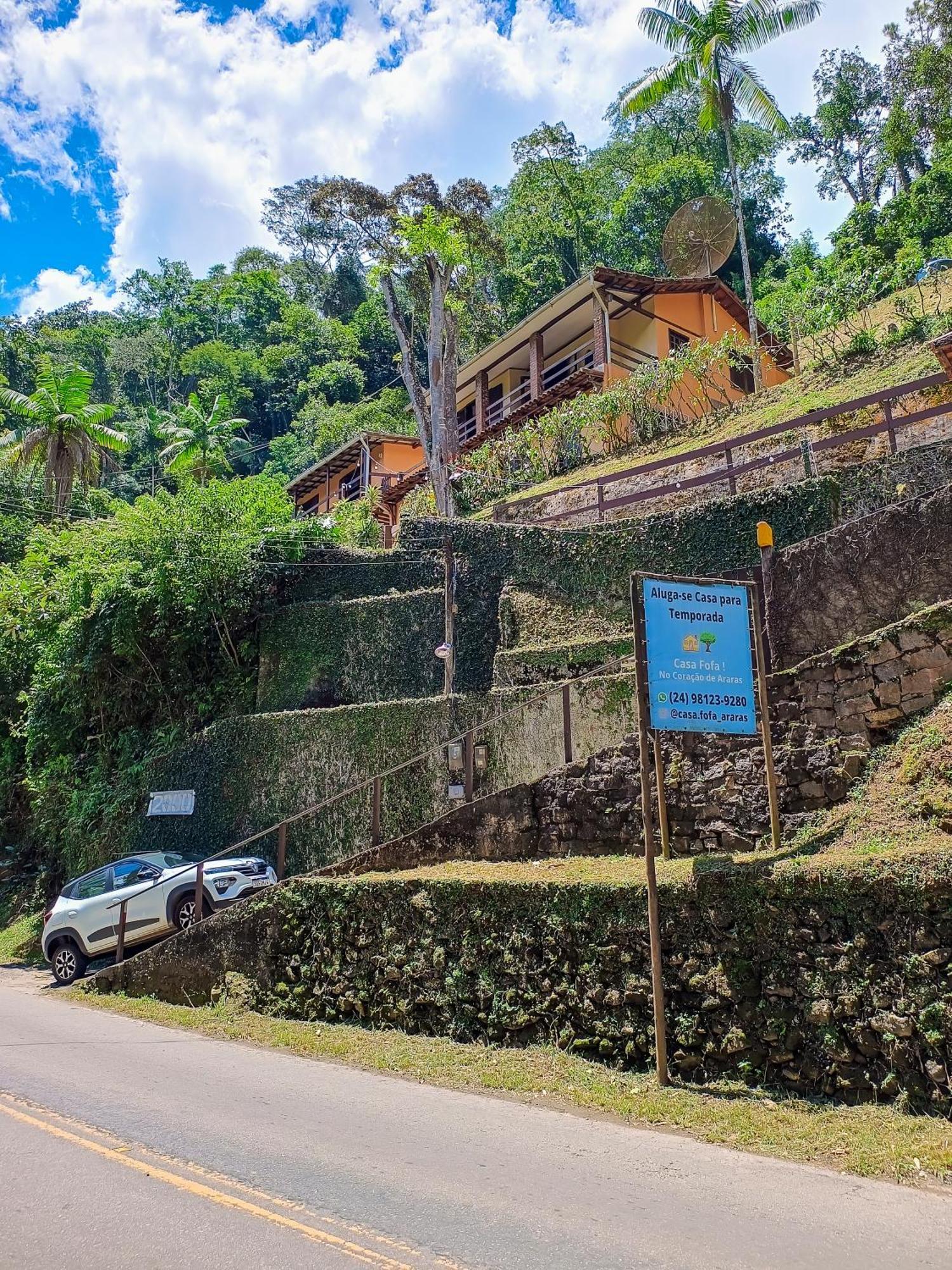 Villa Casa Fofa! No Coracao De Araras! Esterno foto